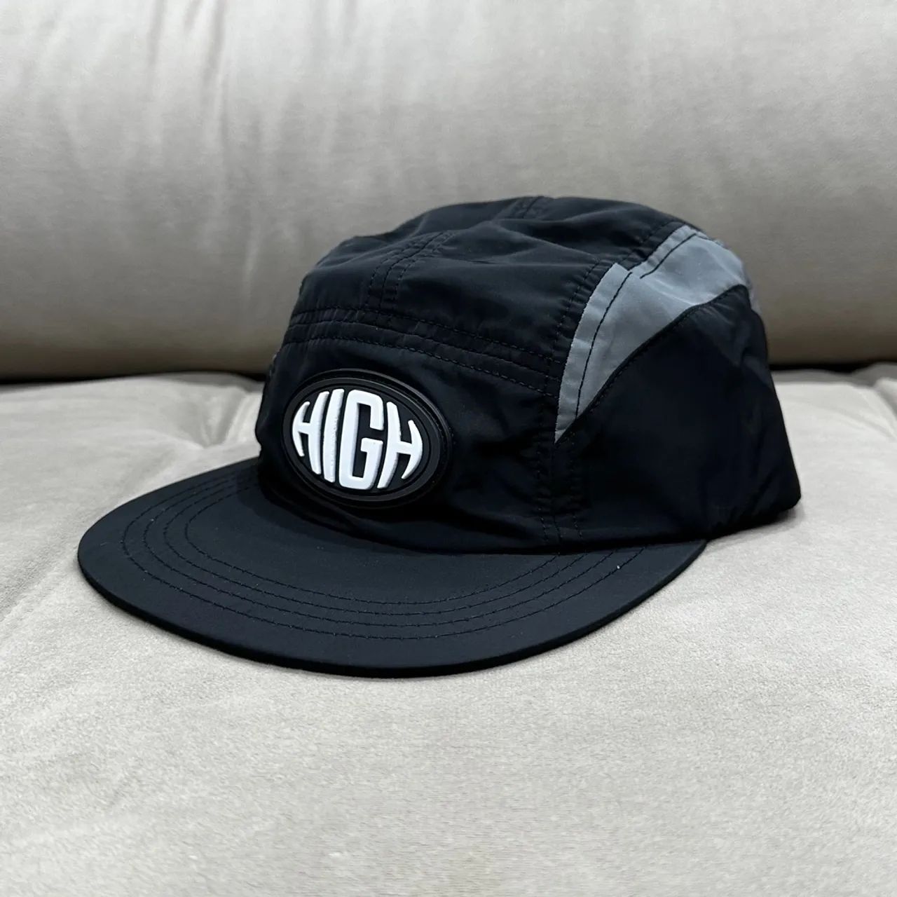 Boné High Company 5 Five Panel Inflated Black Preto Refletivo Original - Foto 4