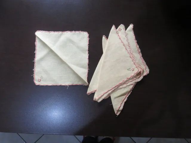 6 paninhos para decoração lote 08 (todos)