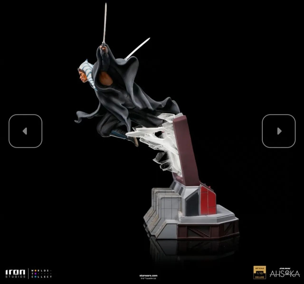 Ahsoka Tano Deluxe Star Wars Iron Studios - Foto 4