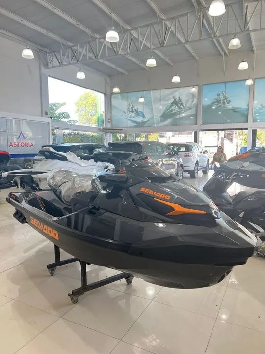 JET SKI SEA DOO GTX 230 2021, 3 Lugares, Som, Muito Novo, Parcelamos 36x - Foto 6