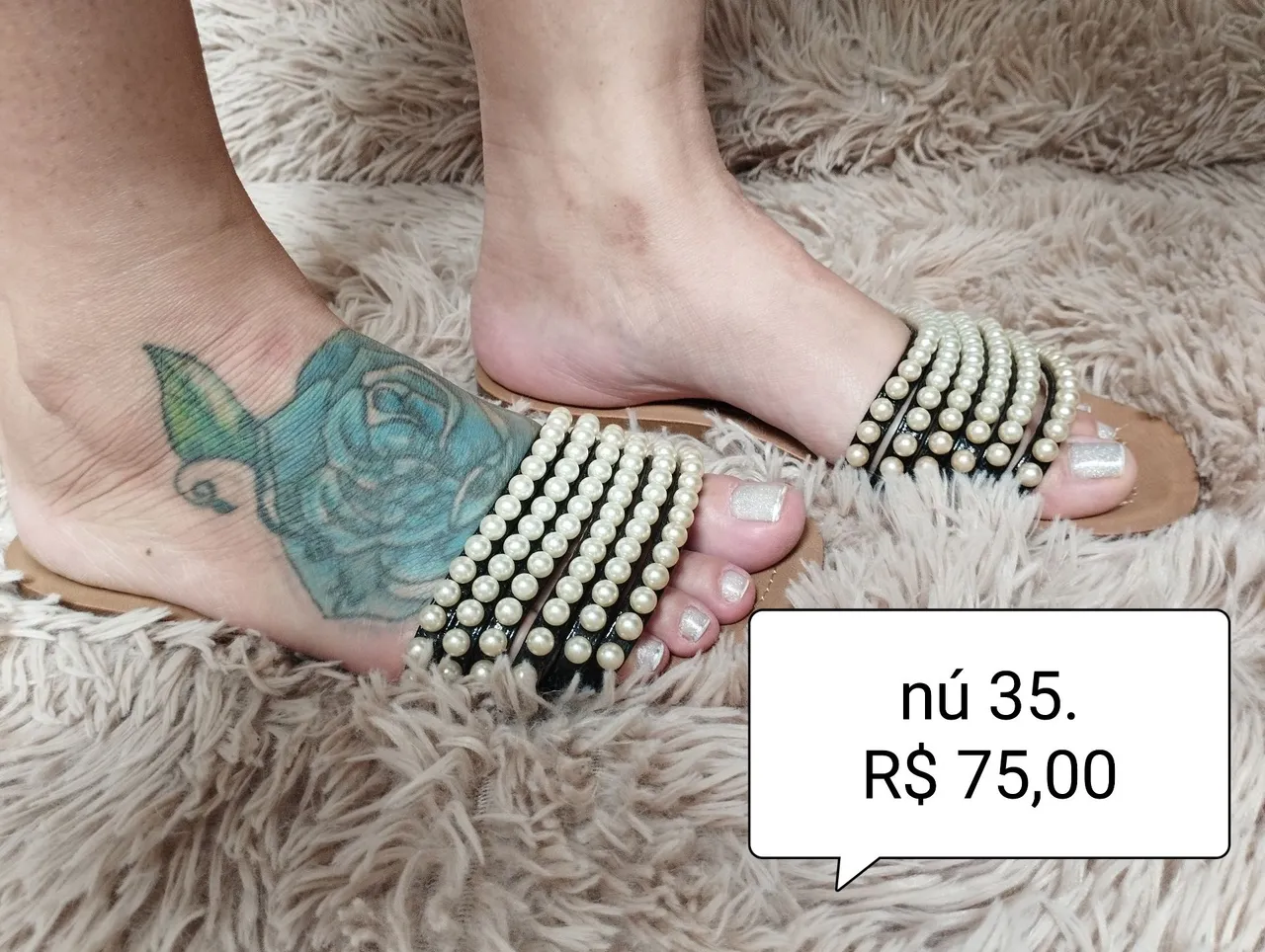 Rasteirinha nu 35 nova