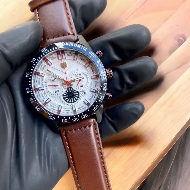 Relógio Tagheuer couro - Foto 2