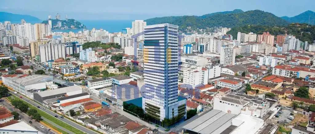 Salas Comerciais - Centro - São Vicente-SP