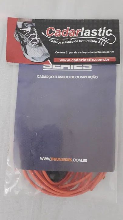Cadarço Elástico para Corrida de Rua e Triathlon - novo - Foto 2