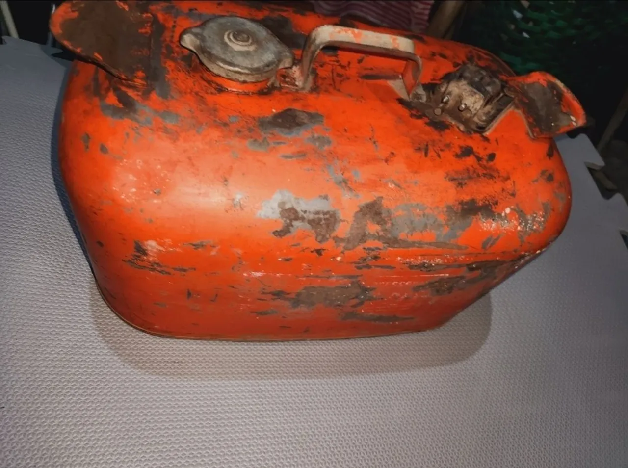 Tanque de combustível de barco