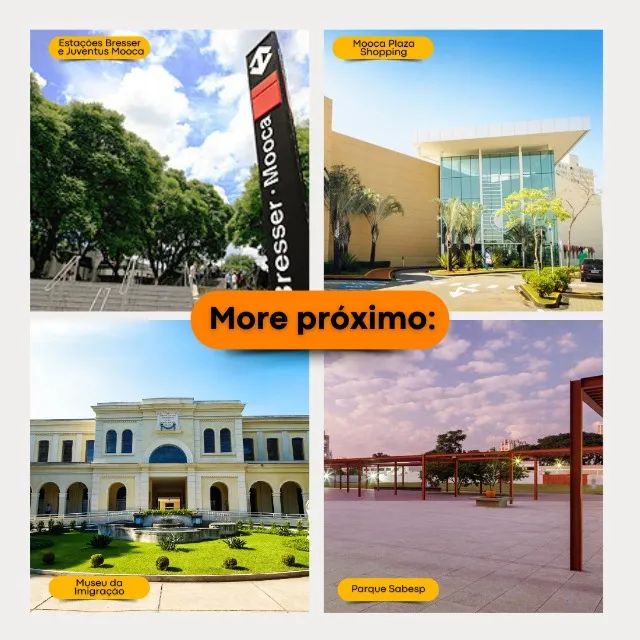 ALTO DA MOOCA | ESCOLHA COMO QUER MORAR | 2 DORM