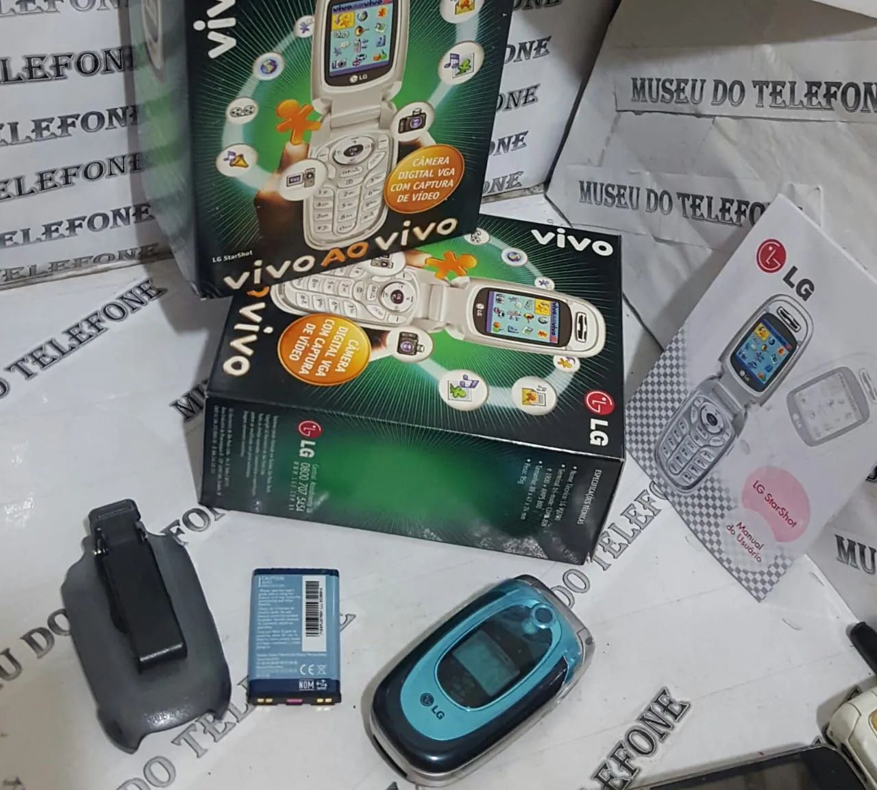 LG MX200 celular antigo 2001 RELIQUIA na caixa  - Foto 3