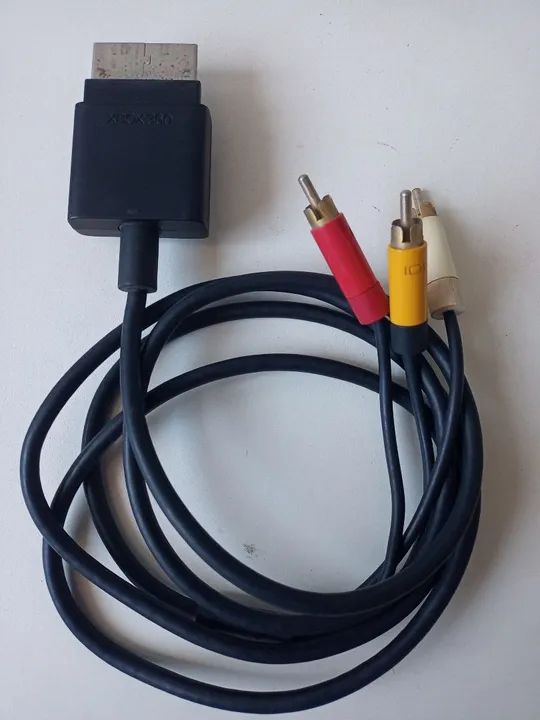 Cabo AV original para XBox 360 Fat - Foto 3