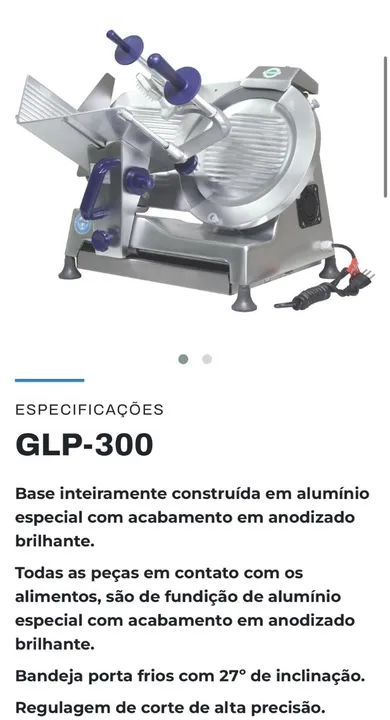 Cortador de frios - glp 300 marca gural  - Foto 3