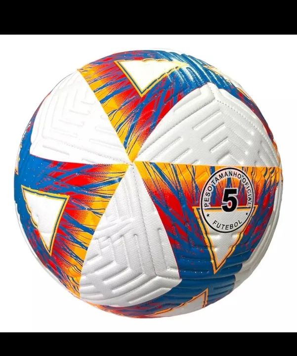 Bola futebol reforçada peso e tamanho oficial 