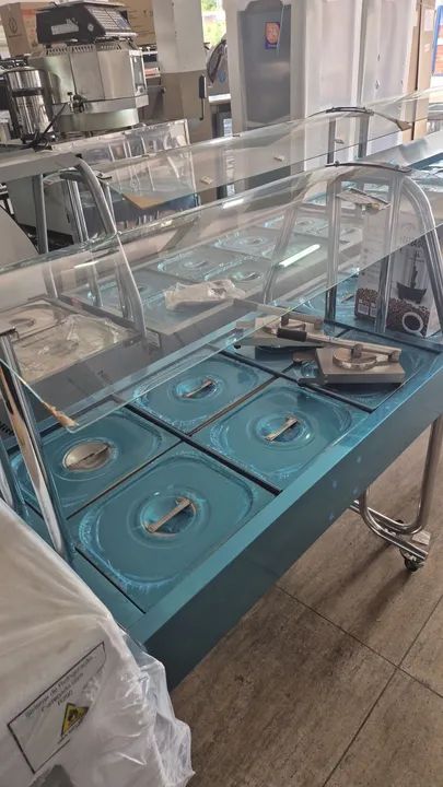 Mesa térmica , cuba , estufa , buffet self-service  - Foto 2