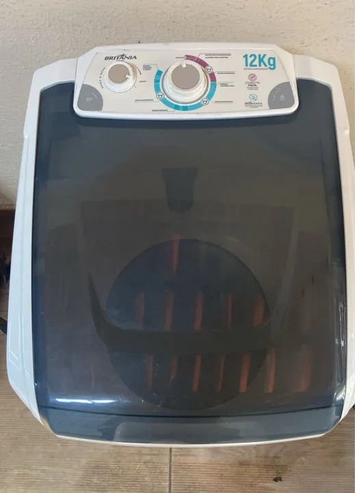 Máquina de Lavar Roupa Britânia 12Kg