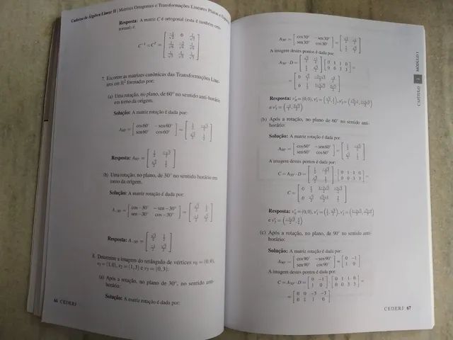 Livro: Álgebra Linear 2 - Foto 5