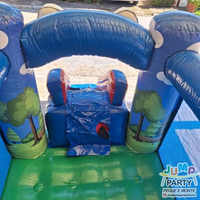 VENDO BRINQUEDO INFLÁVEL MINI AVENTURA NOVO 3990 - Foto 3