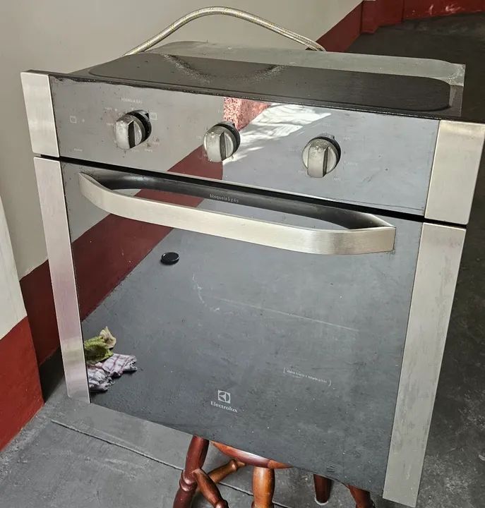 Forno a gás de embutir