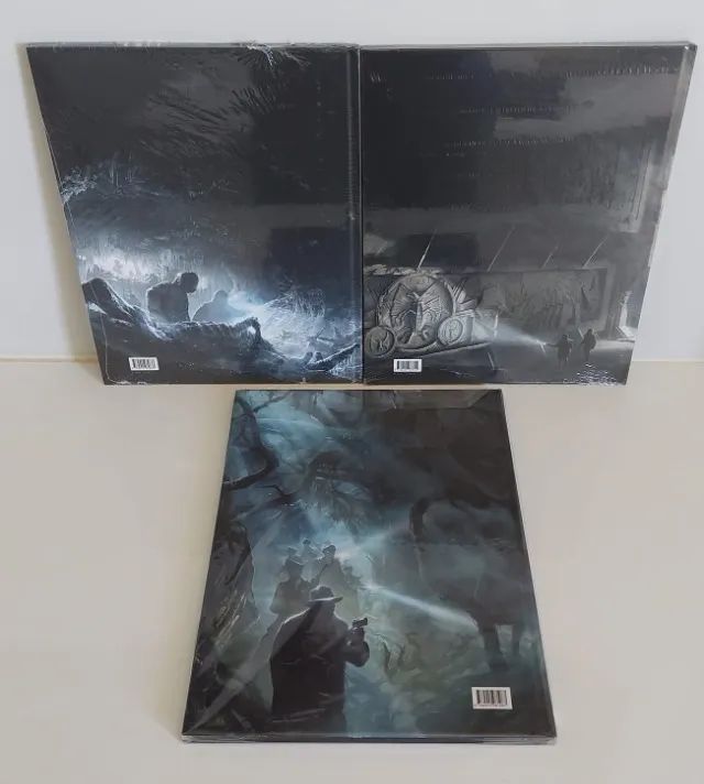 Nas Montanhas da Loucura completo 2 vols + Chamado de Cthulhu Darkside Capa dura Lacrados - Foto 3