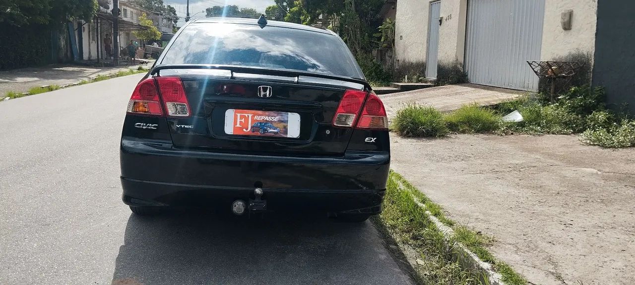 HONDA CIVIC EX 2005 AUTOMÁTICO TURBO  - Foto 4