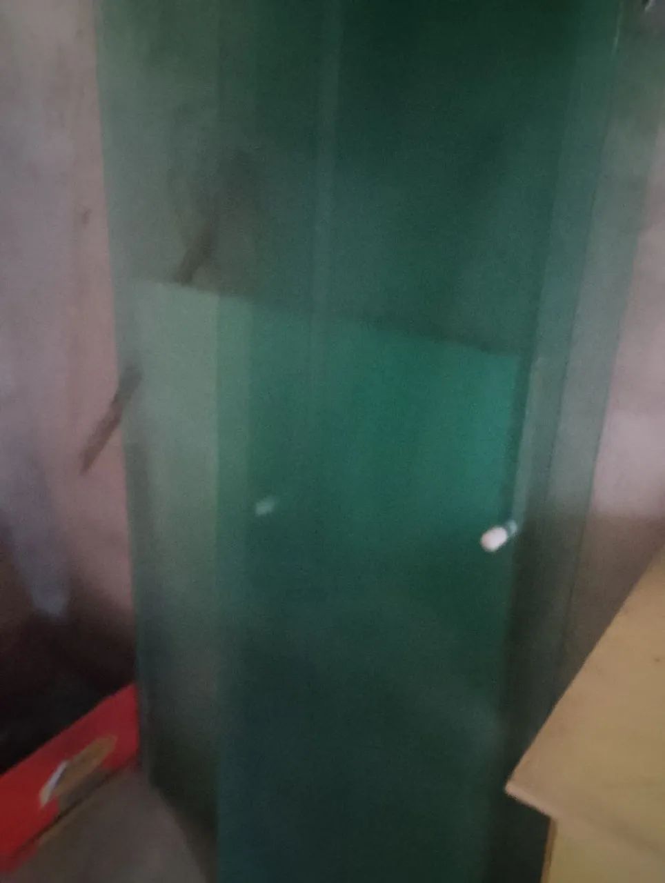 vidros de box, tenho 4 vidros verdes 