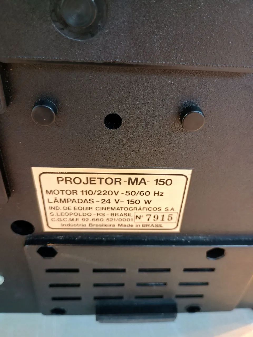 Projetor de slides IEC  MA-150 FUNCIONANDO COM FILME DO ALADIM  - Foto 5