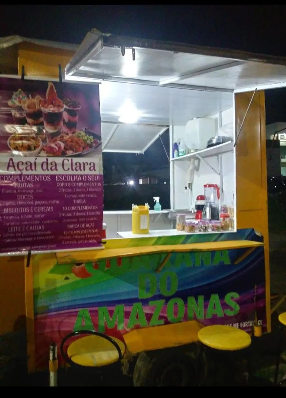 Trailer/Carrinho de Açaí e Guaraná do Amazonas - Foto 3