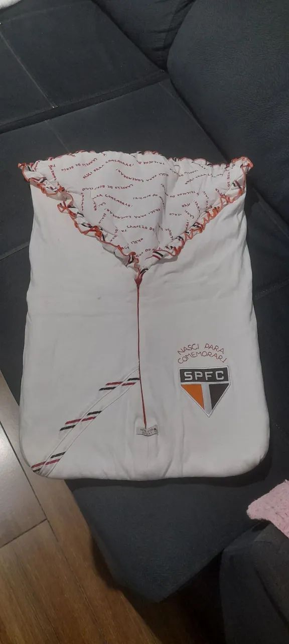  Saco de dormir Bebê SPFC - Nasci para comemorar! - Foto 2