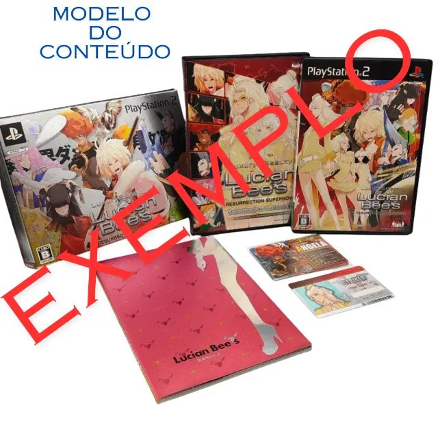 Luxury & Beauty Lucian Bee's Resurrection Super Nova Japão Version p/ PS2 - Foto 5