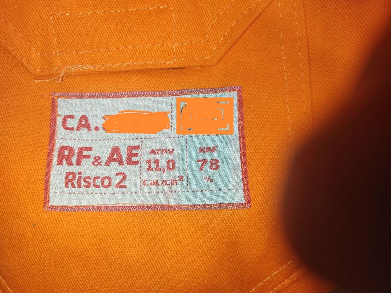 Macacão de Segurança RF Laranja com Refletivos - Foto 3
