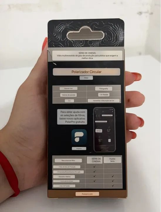 Filtro Polarizador Circular Cinema Series - Foto 5