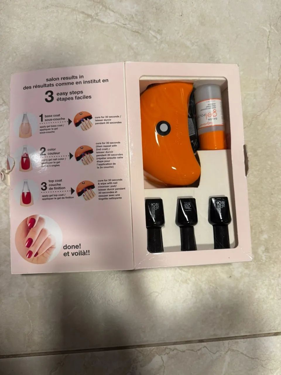 Kit de Manicure em Gel Sally Hansen - Foto 4