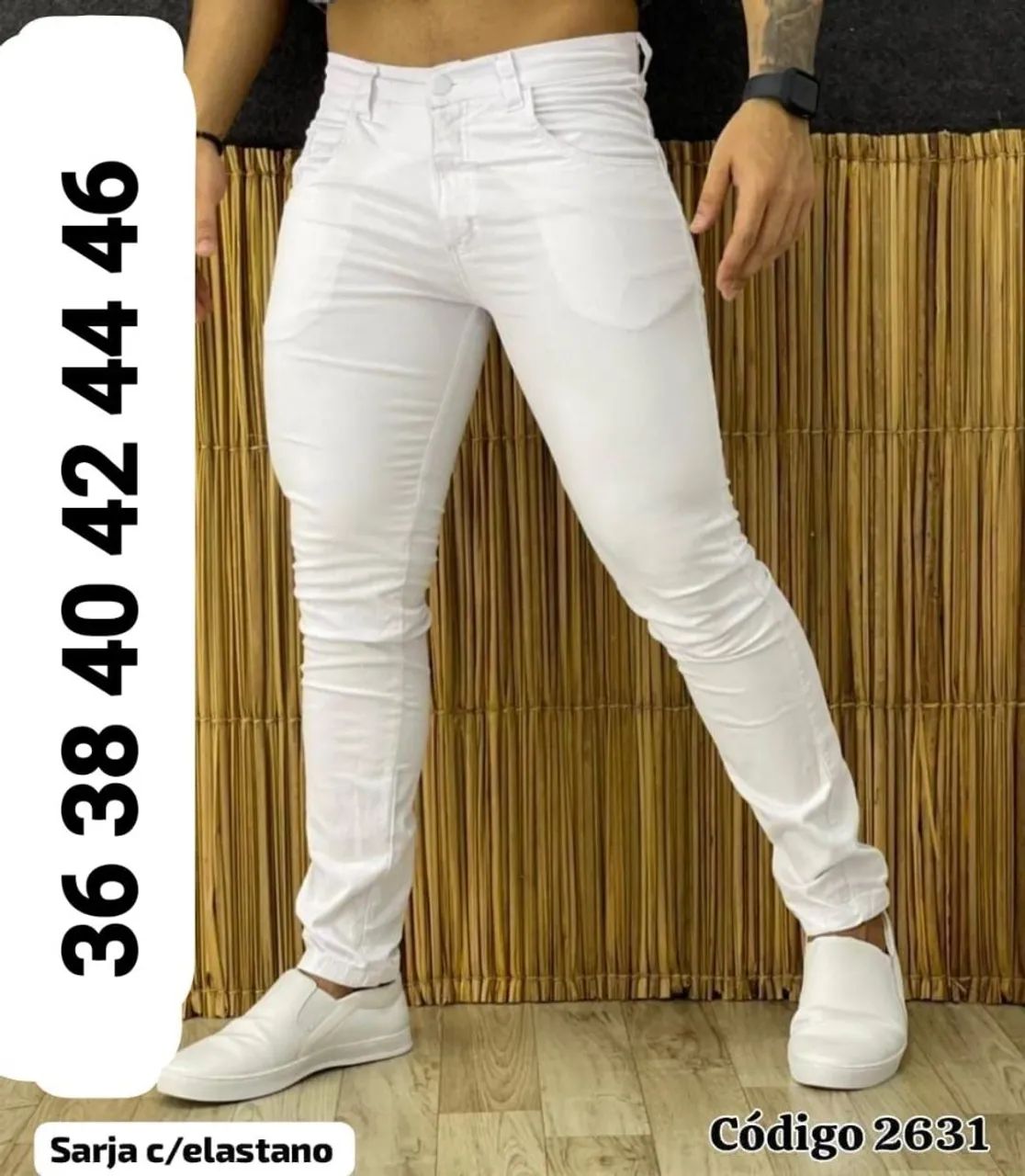 Calça jogger cargo e jeans  - Foto 3