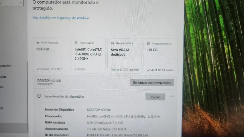 Lenovo Thinkpad X260 Core I5 8GB DDR4 120GB Ssd Excelente Estado - Sem Bateria! - Foto 3