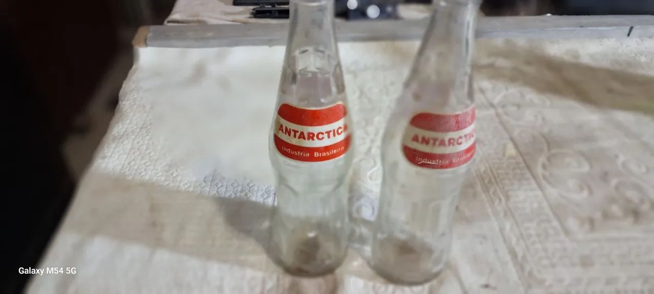 Garrafas de Vidro Antigas Antarctica valir unitario  - Foto 2