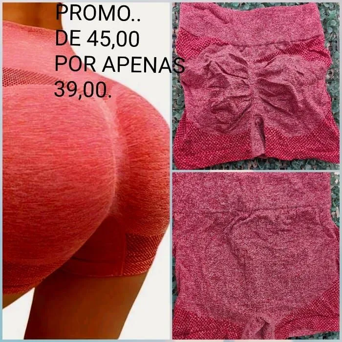 Short empina bumbum de academia - Promoção imperdível!