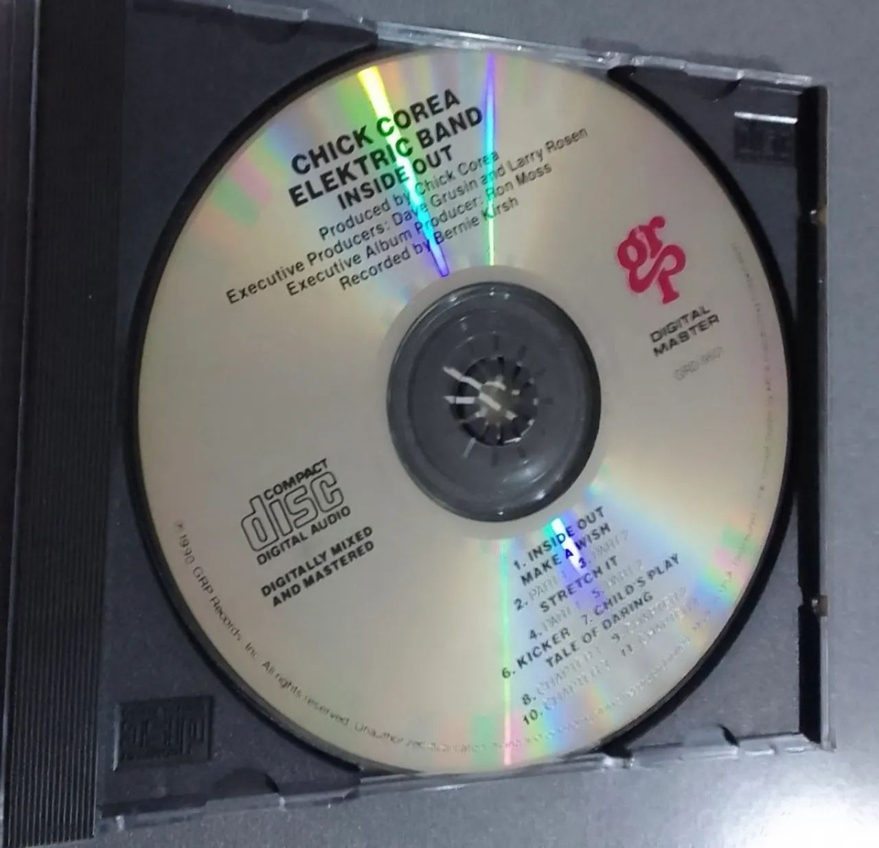 Cd  Inside Out  Da Chick Corea Elektric Band (importado Usa) - Foto 4
