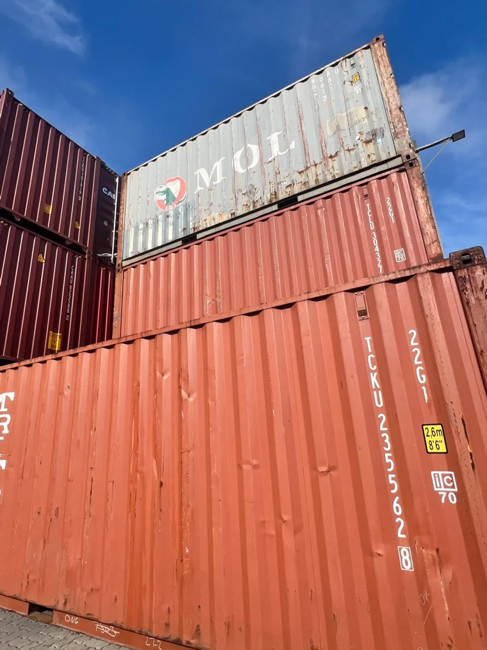Container usado padrão