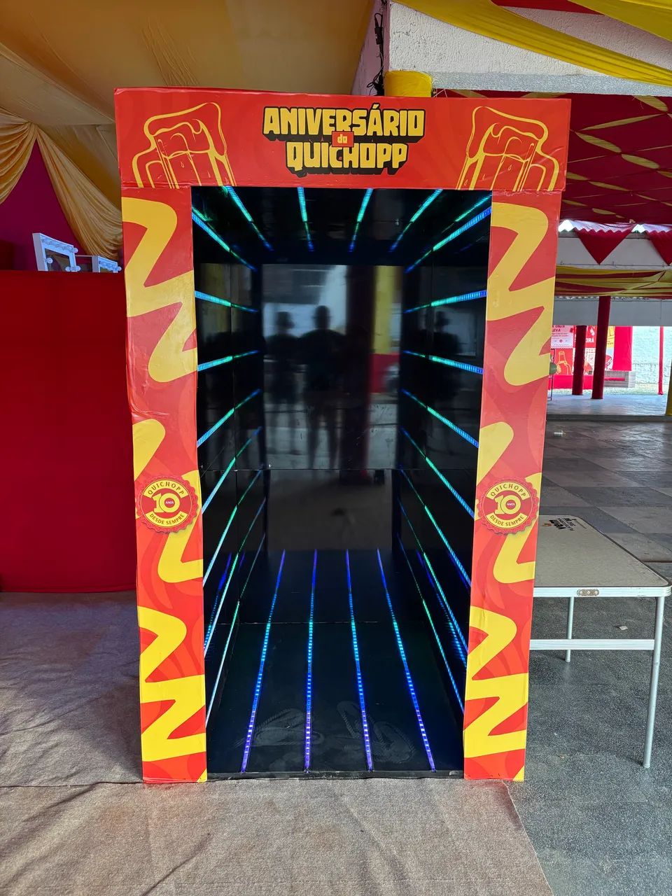 Túnel infinito de led 