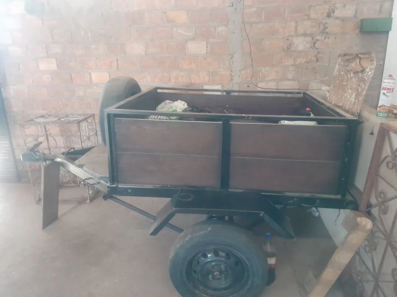 Carretinha para transporte - Estrutura reforçada