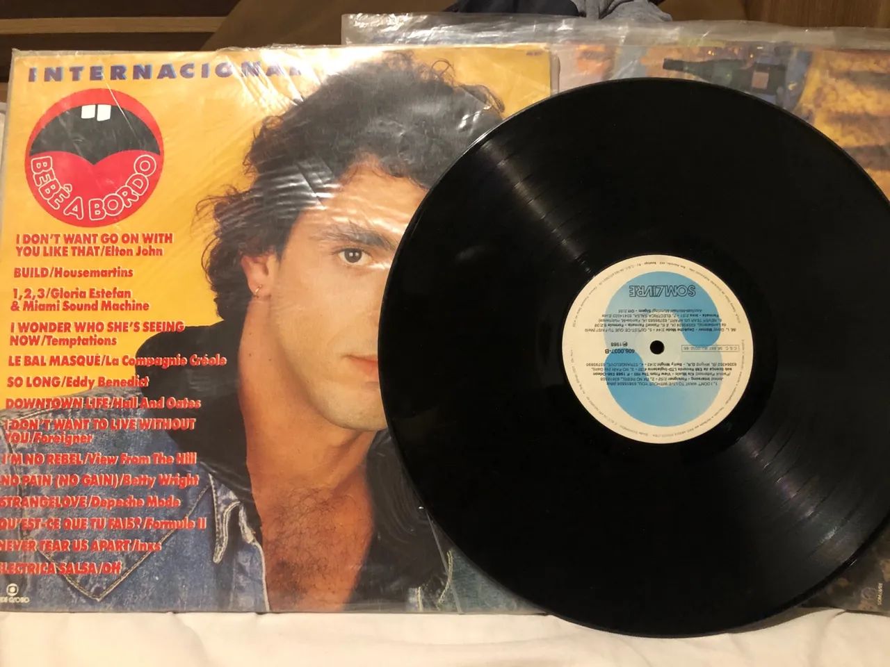 Disco Internacional Bebe A Bordo Lp Vinil - Foto 2