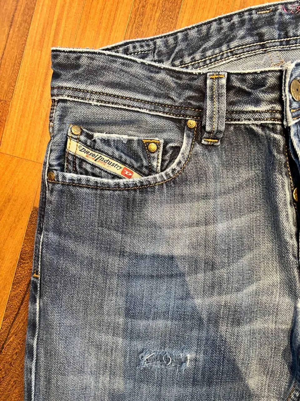Calça Jeans Diesel Azul - Original - Foto 4
