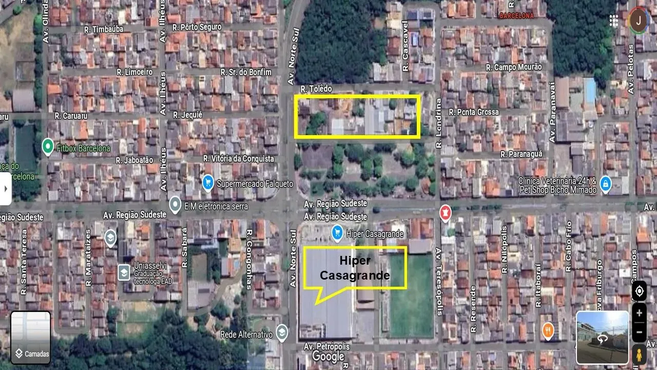 Terreno comercial para venda possui 750 metros quadrados em Barcelona - Serra - ES