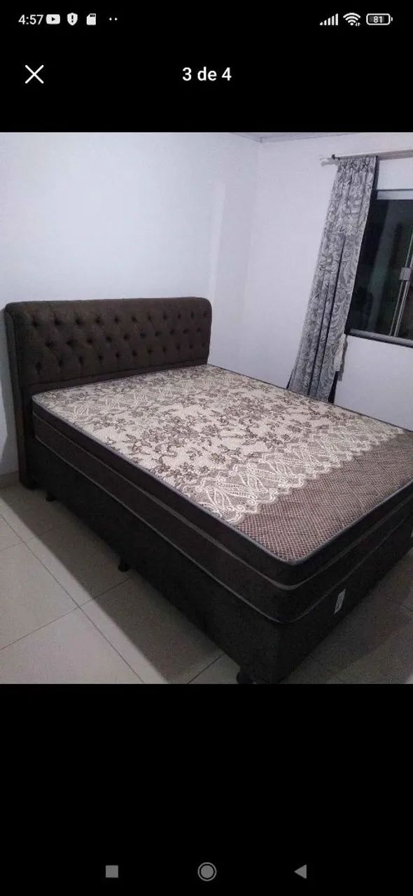 Cama queen completa 
