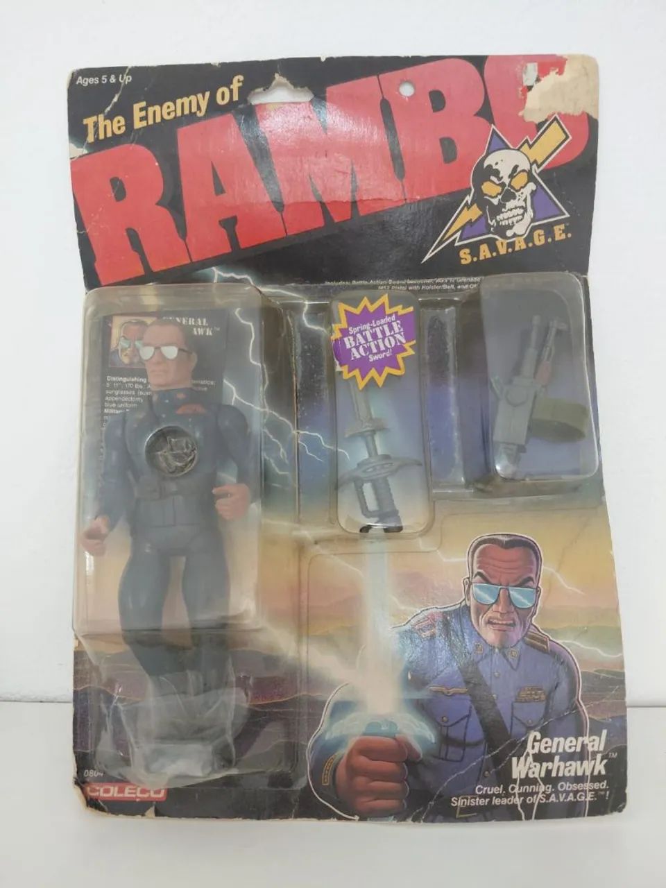 Coleção Rambo General Warhawk anos 80 - Foto 4