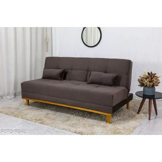 Sofá Cama Madrid 1,80 m   Produto Novo! Pronta Entrega!  Rf   - Foto 5