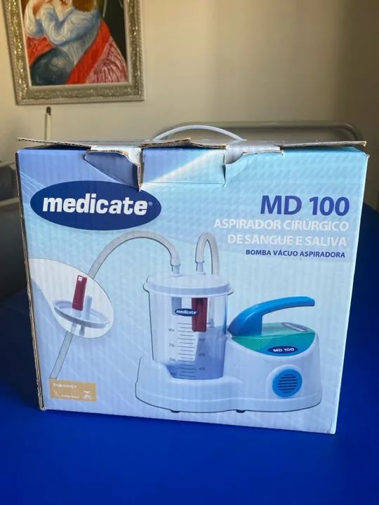 Aspirador de Secreções Médico Portátil Medicade MO-100 - Foto 3