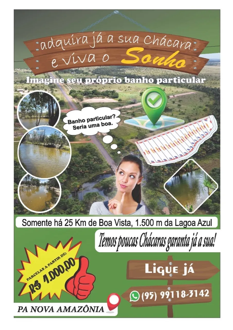 Vende - se chácaras de Recreio para lazer em família