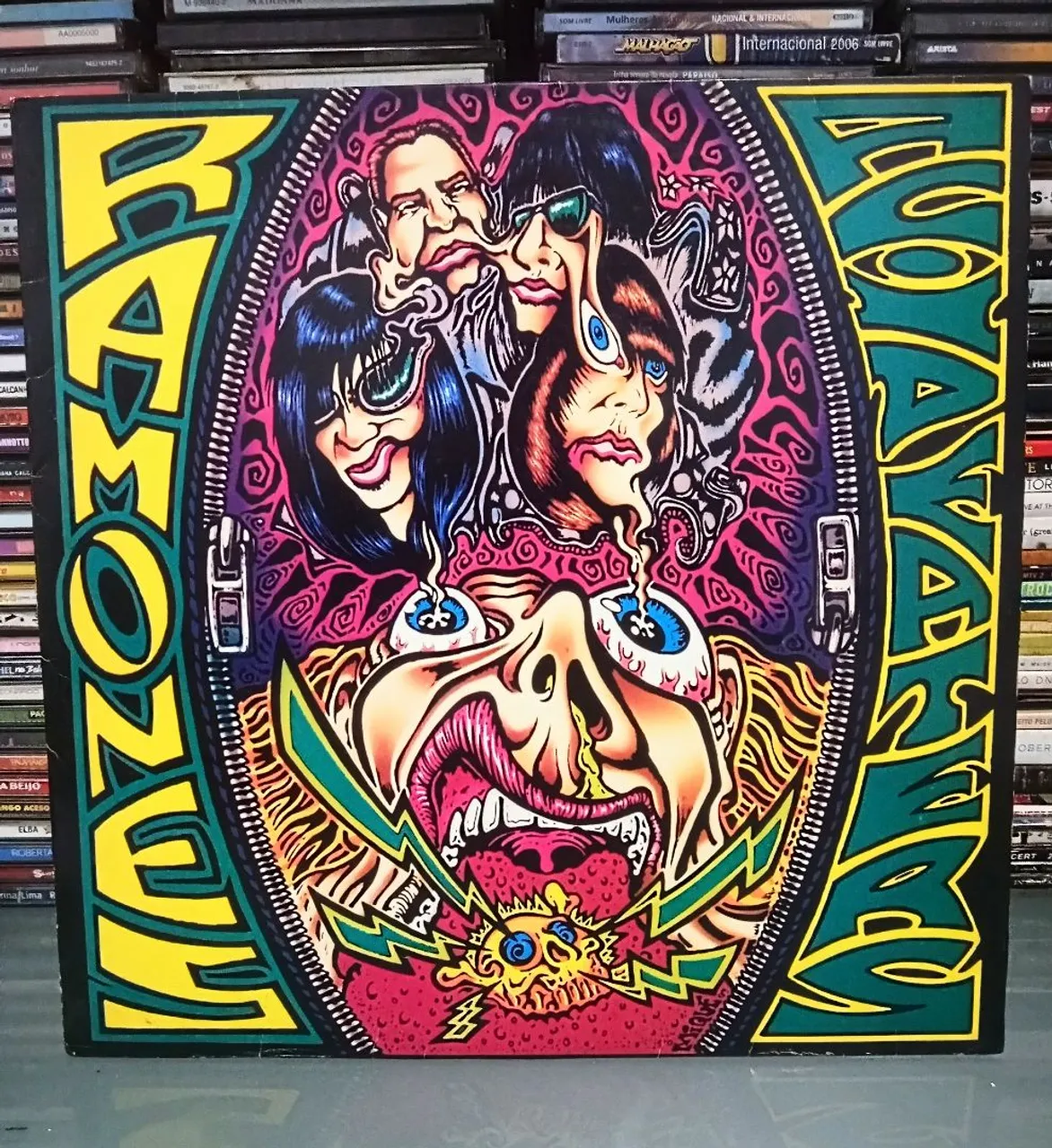 Disco de Vinil RAMONES - Acid Eaters Estado De Novo