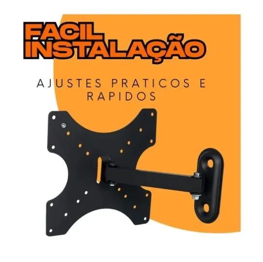 Suporte retrátil de parede para TV de 17-42" - Foto 5