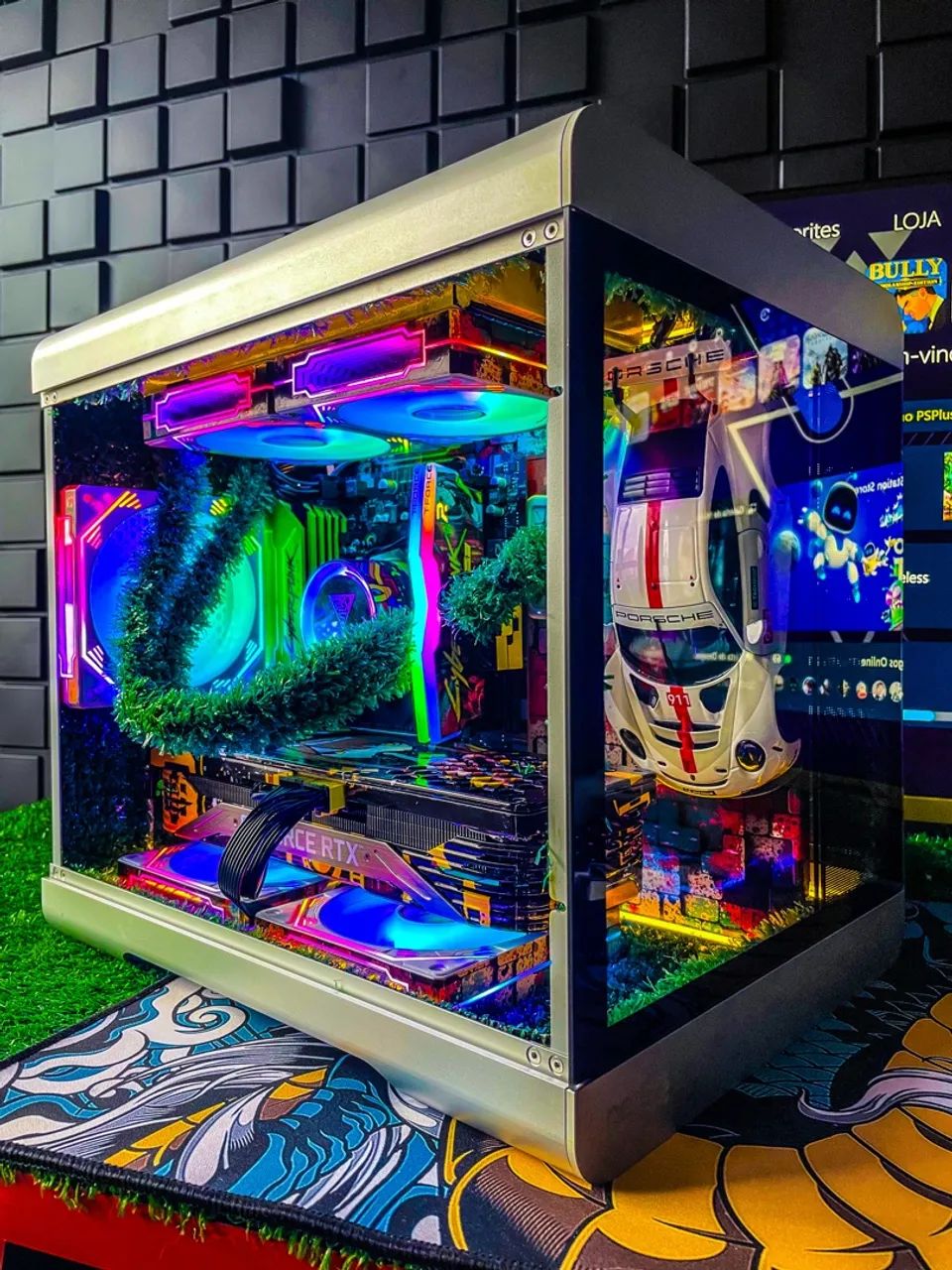 Pc gamer+monitor 4k+ps5 pc+jogos completo!  - Foto 5