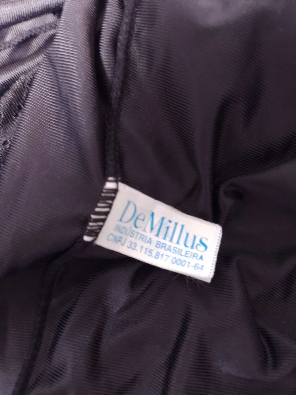 Camisola longa Preta Demillus - M - Foto 5