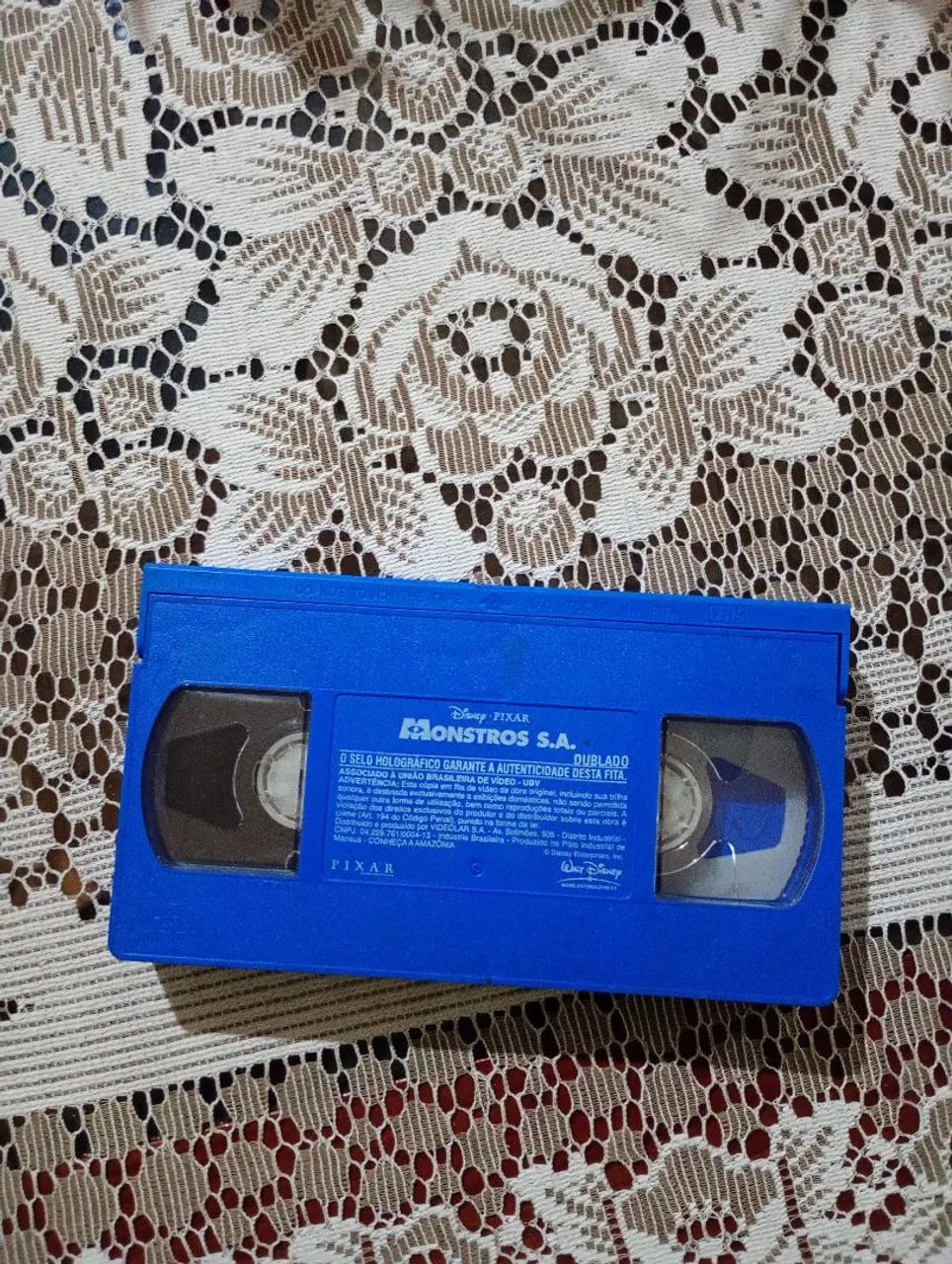VHS Monstros S.A. - Disney Pixar - Dublado - Foto 4